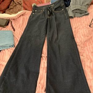 American eagle wide leg jeans